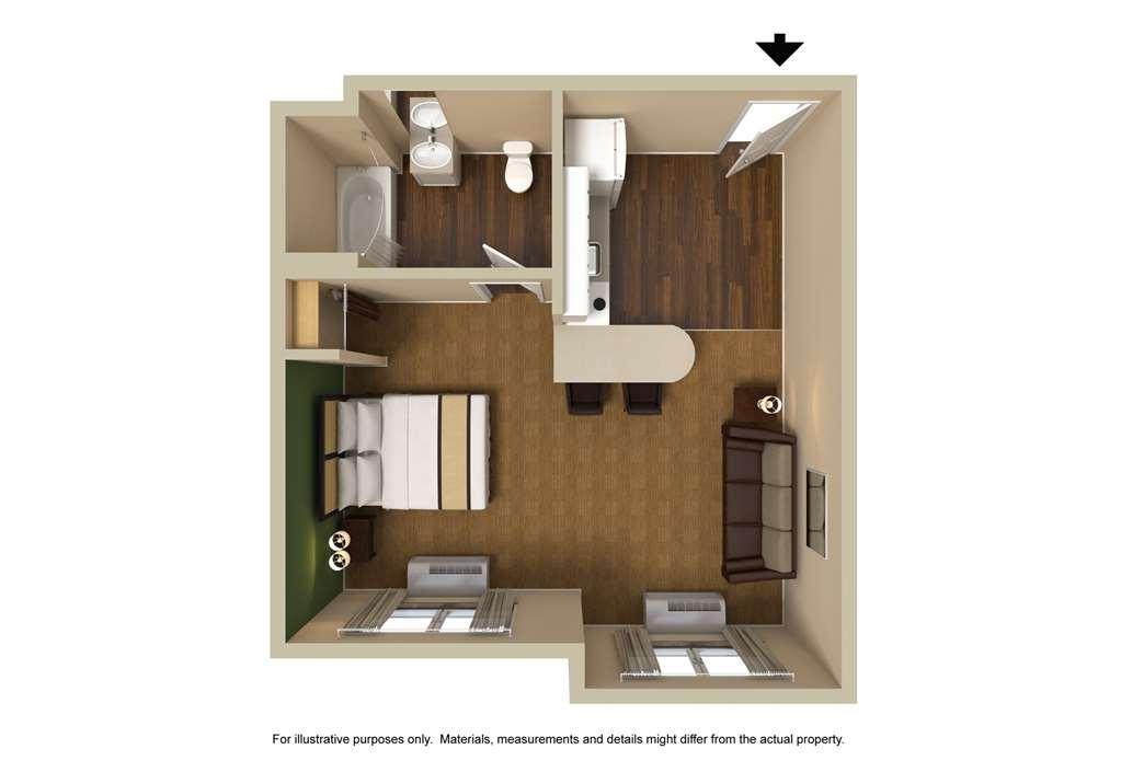 Extended Stay America Suites - Albuquerque - Rio Rancho Blvd Chambre photo